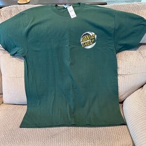 NWT Santa Cruz skater shirt XL